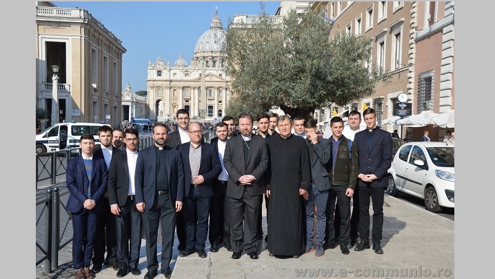 Pelerinajul seminariștilor blăjeni la Roma: credință și vocație